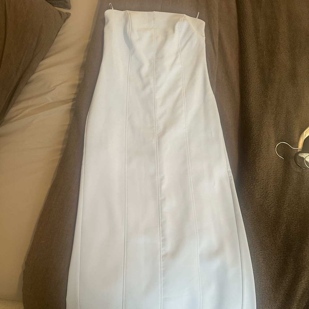 Baby blue  Strapless Women's Dress